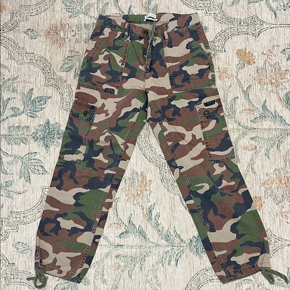 Urban Outfitters Camouflage Cargo Joggers